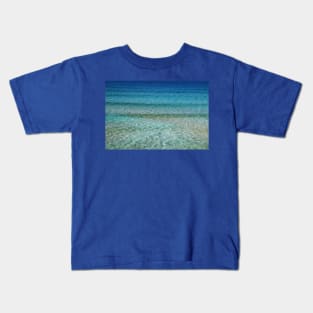 Ocean Waves Earth Nature Water Sea Lover Kids T-Shirt